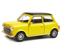 Mini Cooper 1300 British Family Car Model Diecast Toy 1:34-1:39 Scale Welly