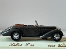 1938 Talbot T 23 British French Luxury Car Model Diecast 1:43 Scale Solido