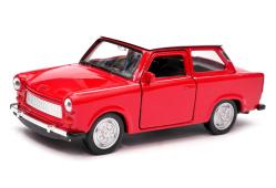 Trabant 601 East German Legendary Car Model Red/White Diecast 1:34 Welly