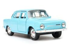 Skoda 100 Czech Republic Popular Car Model Blue Diecast 1:34 Welly