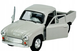 FSO Syrena R20 Classic Polish Car Model Grey Diecast 1:34-1:39 Scale Welly