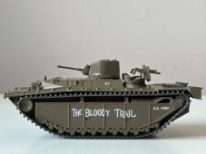 LVT (A)-1 Alligator 1944 USA Military Tank Model Toy Diecast 1:72 Amercom