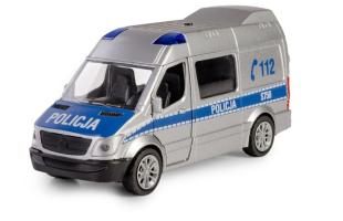 Mercerdes-Benz Polish Police Car Model Toy Diecast 1:39-1:43 Scale Daffi