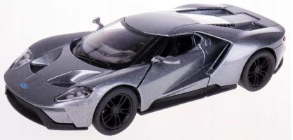 2017 Ford GT40 American Sports Car Model Diecast Grey 1:38 Scale Kinsmart