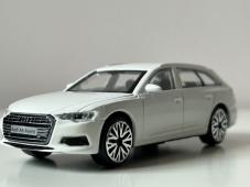 Audi A6 Avanti Germany Popular Car Model Metal Diecast Toy White 1:43 Bburago