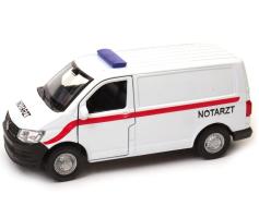 Volkswagen T6 Transporter Van Ambulance Notartz Germany Car Model Diecast 1:34