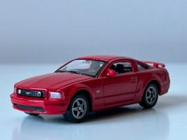 Ford Mustang 2005 Red Model Diecast 1:60 Scale Welly