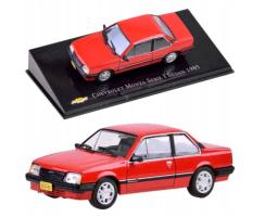 Chevrolet Monza Serie I Sedan 1985 USA Car Model Diecast Toy 1:43 Display Case