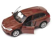 BMW X5 Germany Luxury Car Model Metal Diecast Red 1:34 Welly