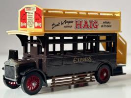 1922 AEC Omnibus British Legendary Car Bus Model Diecast Matchbox Toy 1:72 Scale