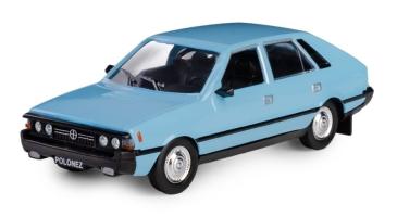Polonez FSO Polish Vintage Car Model Blue Diecast 1:43 Daffi