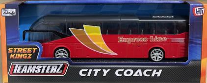 City Bus Coach Express Line Model Toy Diecast 1:43-1:64 Scale Teamsterz