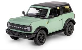 Ford Bronco Badlands Car Model Green Toy Diecast RMZ City 1:34-1:39 Scale