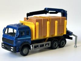Lorry/Truck Transport Cargo Crane Model Toy Diecast Urban 4'5 Welly 1:43-1:60