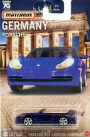 Porsche 911 Cabriolet Matchbox Mattel Germany Car Model Diecast 1:64 Scale