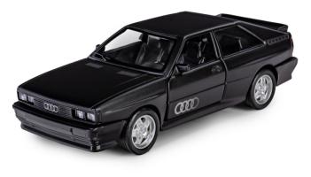 Audi Quattro 1980 Germany Sports Car Model BlackDiecast RMZ City 1:34-1:39 Scale