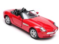 BMW Z8 Legendary Germany Sports Car Model Red Diecast 1:34 Welly Opening Doors