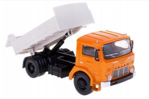 Jelcz 317 Legendary Polish Truck/Lorry PRL Model Orange Toy Diecast Daffi 1:43 Scale