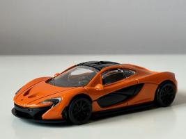 McLaren P1 British Sports Car Model Diecast Orange 1:43 Rastar