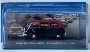 Fiat 600 Furgone Mokarabia (1958) Car Bus Model Diecast Eaglemoss 1:43 Scale