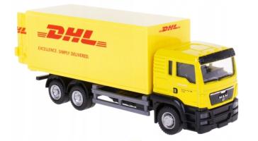 Lorry/Truck MAN Delivery DHL Germany Model Diecast Yellow Toy 1:64