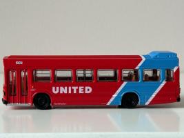 Leyland National United Middlesborough Bus Model Diecast Toy 1:76 Scale EFE