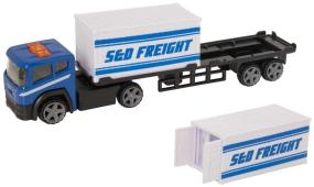 Lorry/Truck Sed Freight Cargo Transport Model Toy Diecast Teamsterz 1:64-1:87