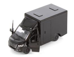 Mercedes-Benz Sprinter Germany Model Toy Car Black Diecast 1:48 Scale Kinsmart