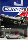 1963 Chevy Corvette American Classic Car Model Toy Diecast 1:64 Scale Matchbox