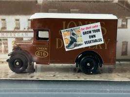 Limited Edition 1934 Dennis Parcel Van Dig For Victory British Model Diecast Car