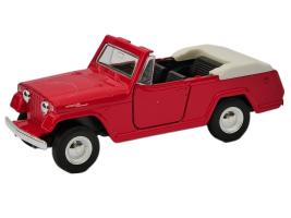 1967 Jeep Jeepster Commando Roadster Car Model Diecast Toy 1:34-1:39 Scale Welly