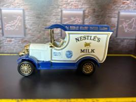 Bull Nose Morris - Nestle Milk American Classic Car Delivery Van Model Diecast