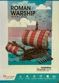 Toy Jigsaws 3D Puzzle Cubic Fun Ship Roman Warship 50-49B.C. 85 Pieces
