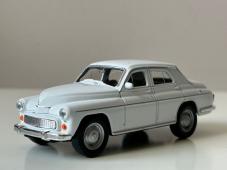 Warszawa 224 Polish Classic Car Model White Diecast Toy 1:43 Scale Welly