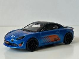 Alpine A110 Cup Number 36 Race Rally Car Model Diecast Toy 1:43 Scale Bburago