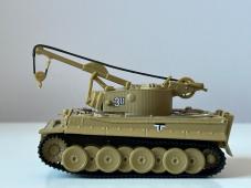 Bergepanzer Tiger 1944 German Wehrmacht Tank Toy Military Model Diecast 1:72