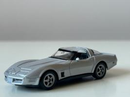 Chevrolet Corvette 1982 Model Diecast 1:60 Scale Welly