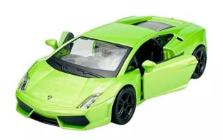 Lamborghini Gallardo LP 560-4 Sports Car Model Diecast Green 1:32 Scale Bburago