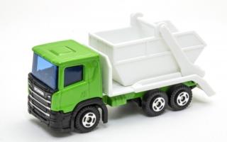 Scania P320 Skip Loader Lorry Truck Model Diecast 1:102 Welly