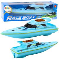 Blue Yacht Club Race Boat Supply Batteries Bath Pool Funny Toys for Boys