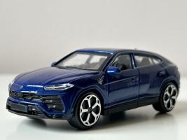 Lamborghini Urus Italian Luxury Car Model Diecast Blue 1:43 Scale Bburago