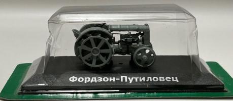 Fordson Putilovets 1924 USA Classic Tractor Model Toy Grey Diecast 1:43 Hachette