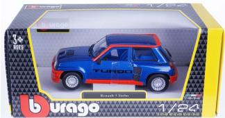 Renault 5 Turbo French Sports Car Model Diecast 1:24 Scale Bburago