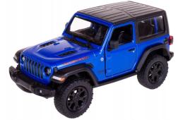 2018 Jeep Wrangler USA Car Model Diecast Blue Opening Doors 1:34 Kinsmart