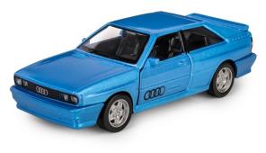 Audi Quattro 1980 Germany Sports Car Model Blue Diecast RMZ City 1:34-1:39 Scale