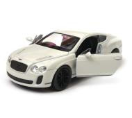 Bentley Continental Supersport Car Model Toy White Diecast 1:34-1:39 Scale Welly