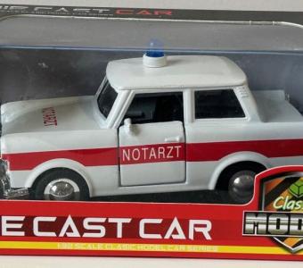 Share Trabant 601 Notartz Ambulance Car East Germany Model Toy Diecast1:32 Scale