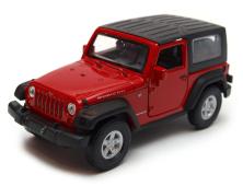 Jeep Wrangler Rubicon American Legendary Car Model Diecast Red 1:34 Welly