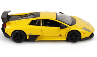 Lamborghini Murcielago LP 670-4sv Italian Car Model Diecast RMZ City Yellow 1:32