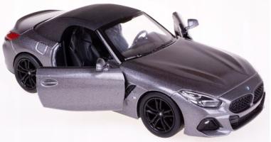 BMW Z4 Germany Sports Car Model Toy Diecast Grey 1:34 Scale Kinsmart
